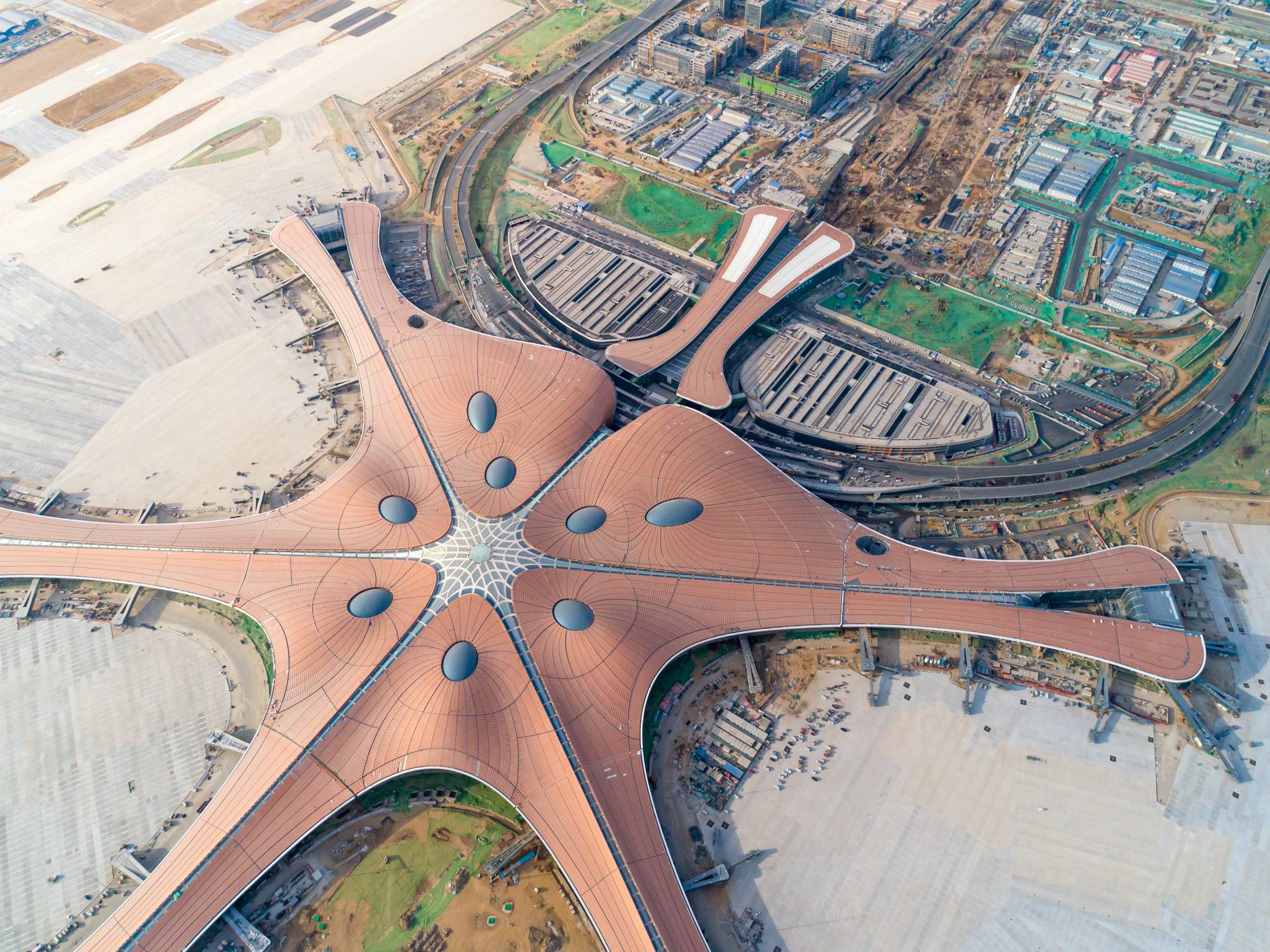 New Beijing Airport the world’s biggest airport with VTS air curtains