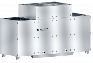 Compact air handling units - with vertical ducts connection