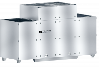 Compact air handling units - with vertical ducts connection