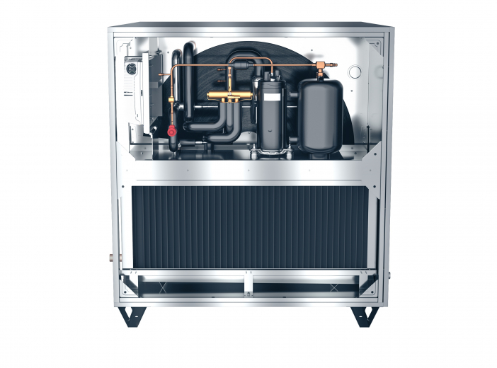 VENTUS Compact s tepelným čerpadlem, Kompaktní vzduchotechnická jednotka s tepelným čerpadlem