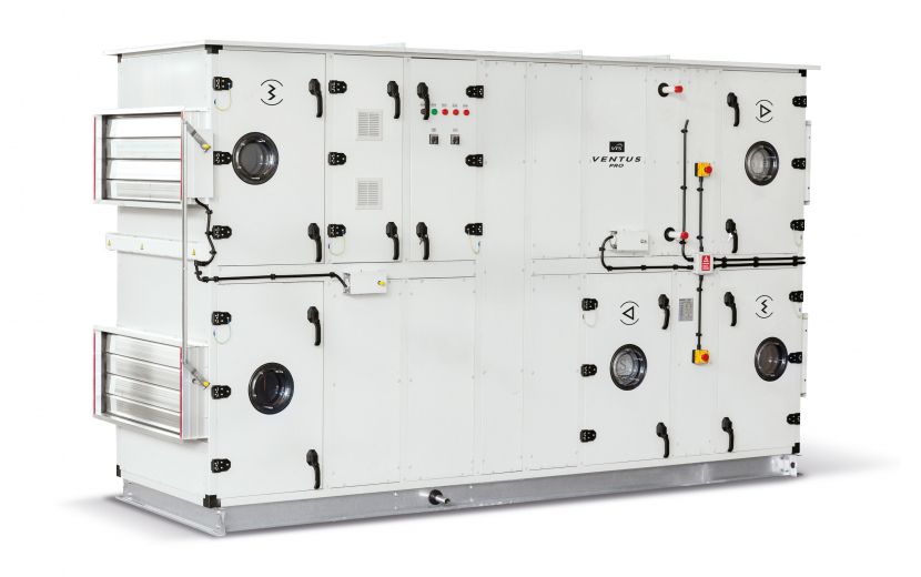 VENTUS PRO - Агрегаты предназначены для вентиляции и кондиционирования воздуха технологических процессов, а также для вентиляции бассейнов. 3